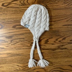 The North Face Earflap Beanie One Size Cream